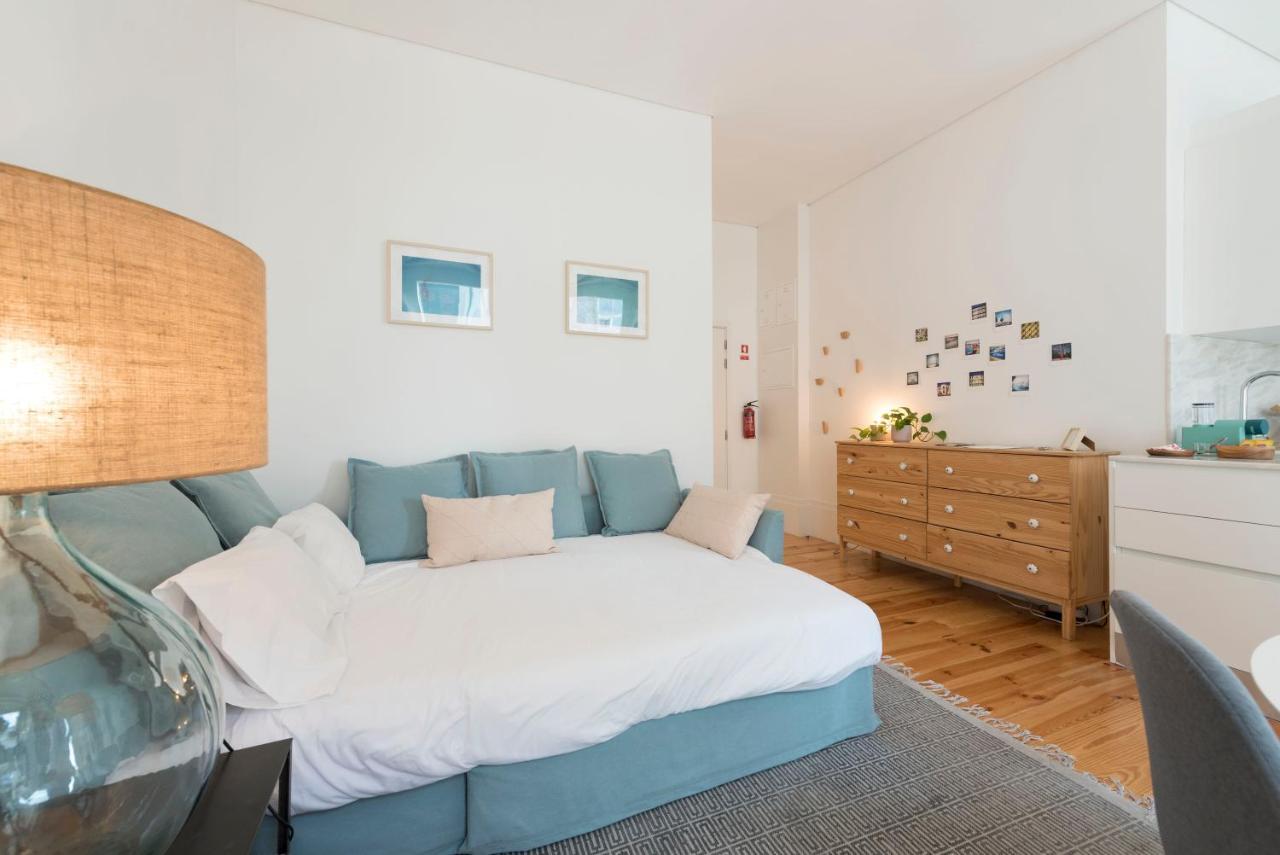 Light Blue Apartment Porto Luaran gambar